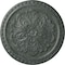 Ekena Millwork Emeryville Ceiling Medallion, Hand-Painted Athenian Green Crackle, 16 7/8"OD x 5/8"P CM16ERAGC - alternate 1
